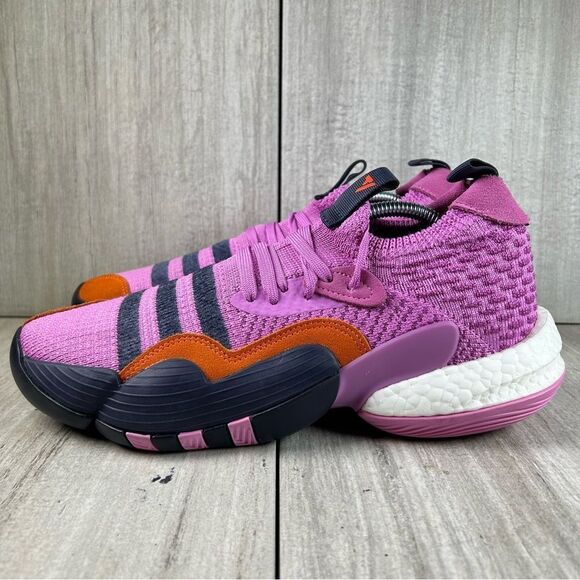 Adidas Trae Young 2 Stratosphere Purple Basketball Athletic Shoe Mens Size 9 - Picture 3 of 10